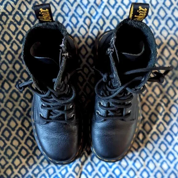 Dr. Martens Jadon III Pisa Leather Platform Boots Women’s US 5 EUR 36 UK 3 - Picture 8 of 11